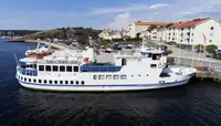 Passenger ship built in 1964, approved for 130 passengers.