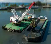 1992 Crane Barge For Sale & Charter