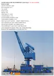 fq5038 crane factory maker manufacturer coal transshipment floating crane barge sale buy bauxite floating crane grab crane barge sand