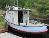 42′ x 11′ Steel Tug