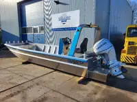 HasCraft 600 Pushboat - New aluminium workboat & 60HP Honda