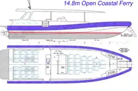 NEW BUILD - 14.8m Open Coastal Ferry - Kitset