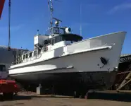 1979 80′ x 18′ x 6′ US Navy Yard Patrol Craft